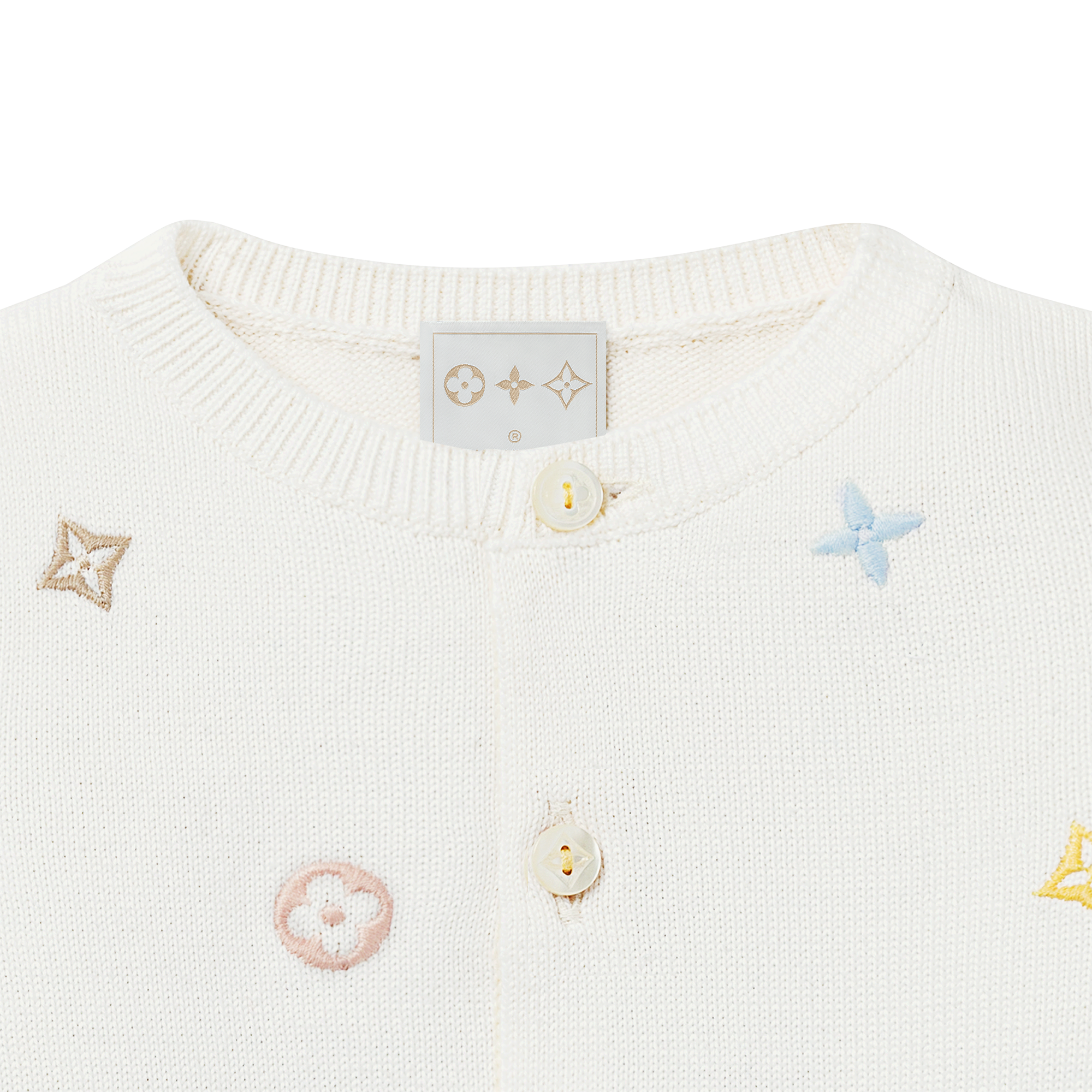 Meli Melo Embroided Cardigan S00 in Gifts's Gifts for Babies } collections by Louis Vuitton (Product zoom)